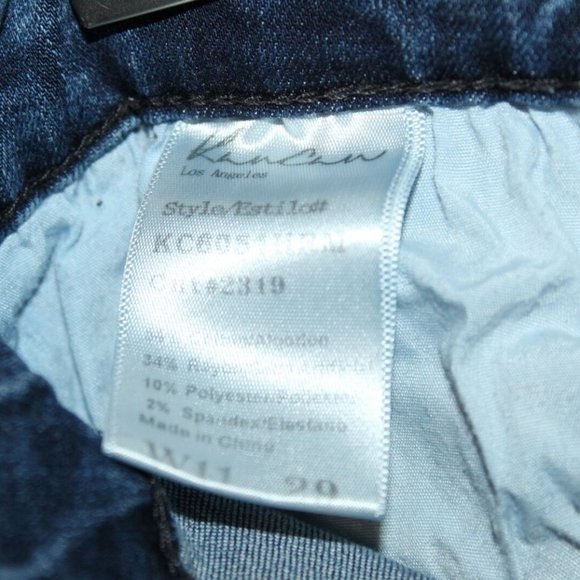 KanCan Marisa Dayport Jeans Fringed Zipper HW8328 - Picture 4 of 6